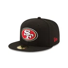 San Francisco 49ers New Era Team 59FIFTY NFL Black Game Fitted Cap Hat
