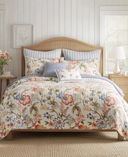 Levtex H2664 Multi Maileen Reversible 3-Pc. Quilt Set King/California King