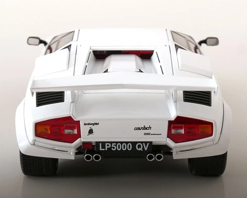 KK Scale 1:12 LAMBORGHINI COUNTACH LP 5000S QV WHITE 1985 Modèle - KKDC120142 - Imagen 8 de 10