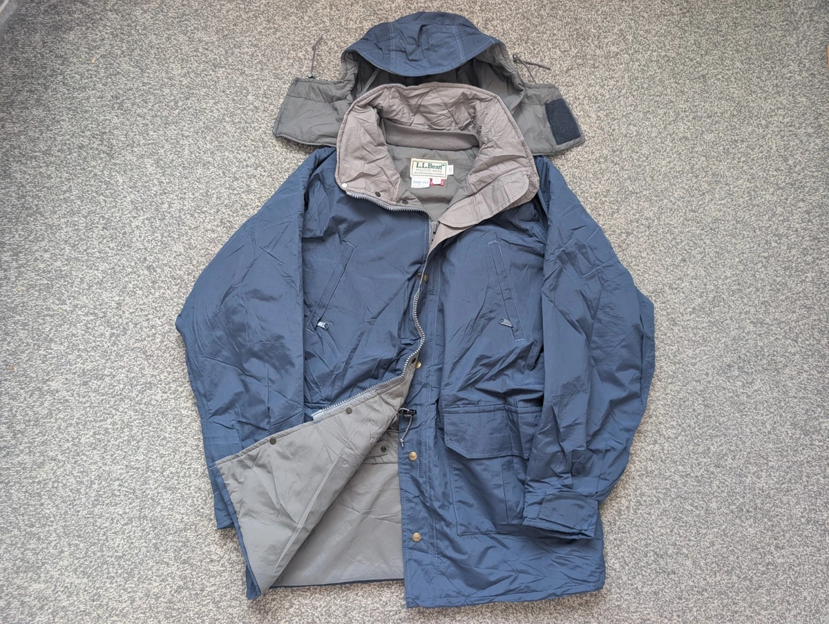 【Sale】80s LL Bean maine wardens parka Vintage 90s LL Bean Maine Warden Parka Made in Usa Green Goretex