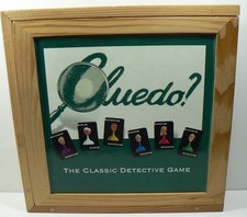 CLUEDO NOSTALGIA GAME SERIES WOODEN BOX CONTENTS UNUSED SEALED
