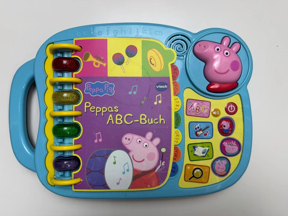 VTech Peppas ABC-Buch 80-518004 Lernbuch Interaktiv Sound Kinder - Bild 2 von 4