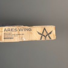 Ares Wing Heavy Duty Counterbalance Computer Monitor Arm GDT1004WH White W USB