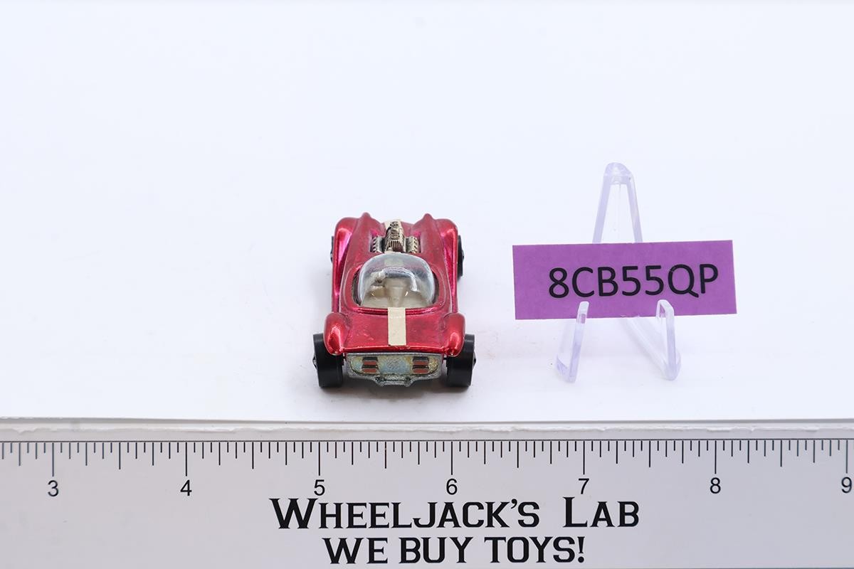Beatnik Bandit Spectraflame ROSE w/ White Int 1968 Hot Wheels