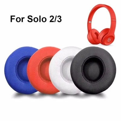 3K AUDIO Ersatz Ohrpolster für Beats by Dr. Dre Solo 2 und Solo 3 Wireless Kunstleder