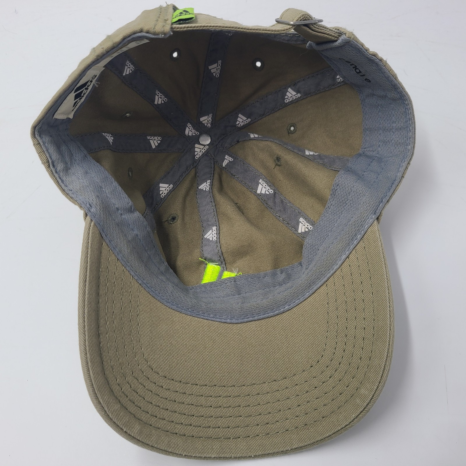 Adidas Hat Strapback Green Adjustable Cotton Casu… - image 9