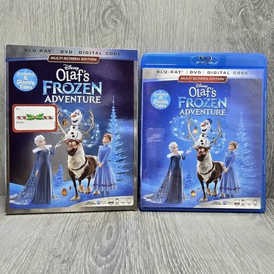 Olaf's Frozen Adventure (2017) Blu-ray + DVD + Digital + Slipcover ...