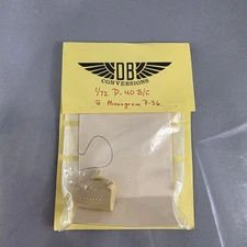 DB Productions 1:72 Curtiss P-40 A/B/C Tomahawk Resin Nose Conversion Kit D.B.9