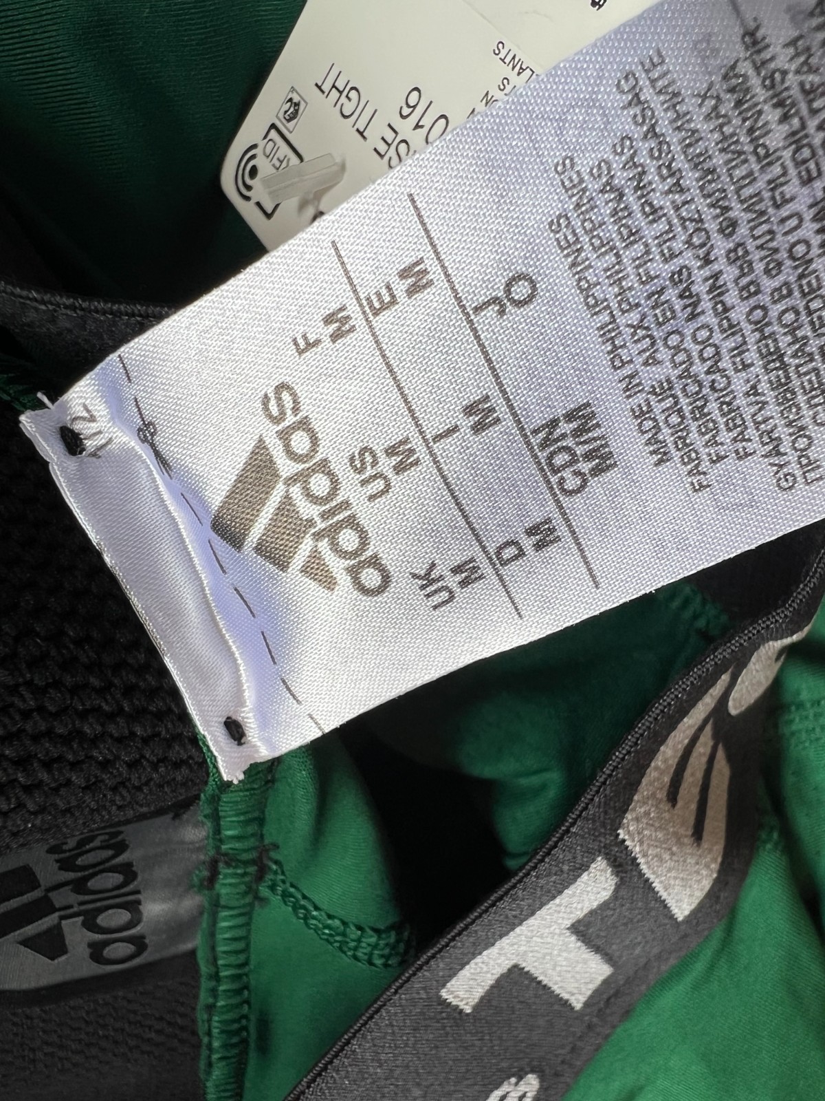 Adidas Techfit Leggings Mens Medium Green NWT Compression Tight Base Layer Green