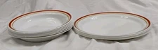 Citrus By Corning Corelle Set Of 4 Dinner Plates 6 Soup Bowls VTG