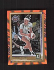 2025 Donruss WNBA #43 Dearica Hamby Orange Laser #/199