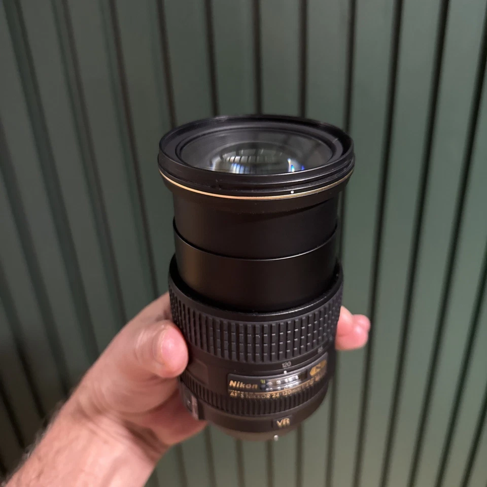 Nikon N AF-S Nikkor 24-120mm f/4 G ED VR FX lens READ for F5 D850 D780 D750 Z7 - Image 3 of 4