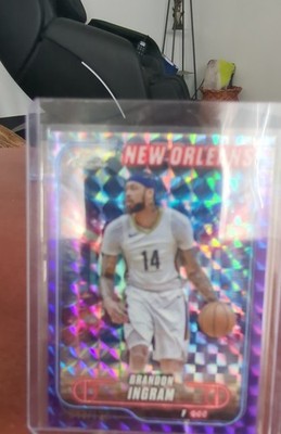 2024-25 Topps Chrome - Brandon Ingram #154 Purple Geometric Refractor /129