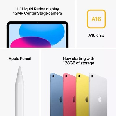 お得セット】iPad A16 128GB本体 / ApplePencil お得セット】iPad A16