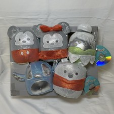 5  Squishmallow Disney 100th Anniv. Plush Mickey Minnie Tinker Bell - 5.99 Each