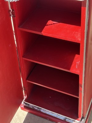 Route 66 Red Gas Pump CD Holder Shelf 33x10 | eBay