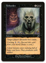 Unburden - Scourge #77 Common