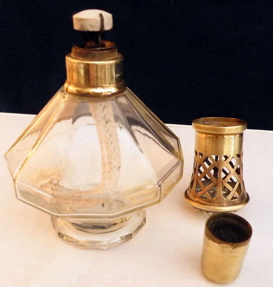 Très belle et rare lampe berger Art Déco ancienne sur pied douche - Photo 2/4