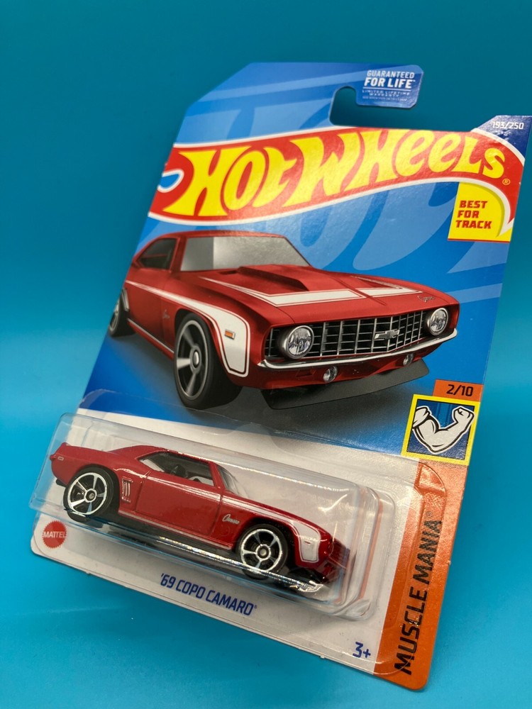 Hot Wheels '69 COPO CAMARO (Red)