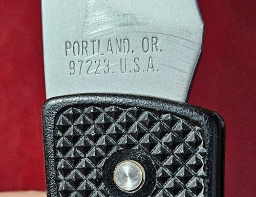* VINTAGE GERBER POCKET KNIFE 97223 USA F8 * - Picture 5 of 6