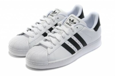 adidas Originals Superstar 2 Men's Trainers White/Black Very Big Size | eBay