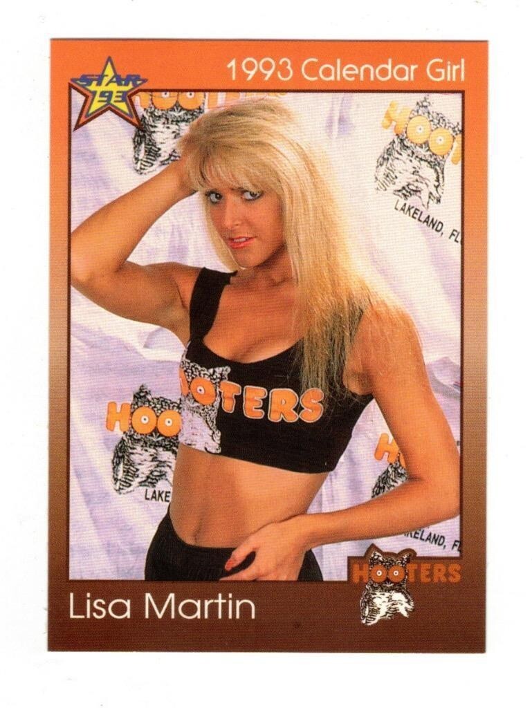 1993 Star International Hooters Calendar Girl Trading Card #26