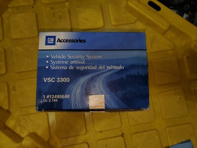 GM VSC 3300 Vehicle Security System
