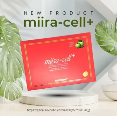 Original MIIRA-CELL+ Revoobit | Antioxidant Cellular Support | 24 Sachets