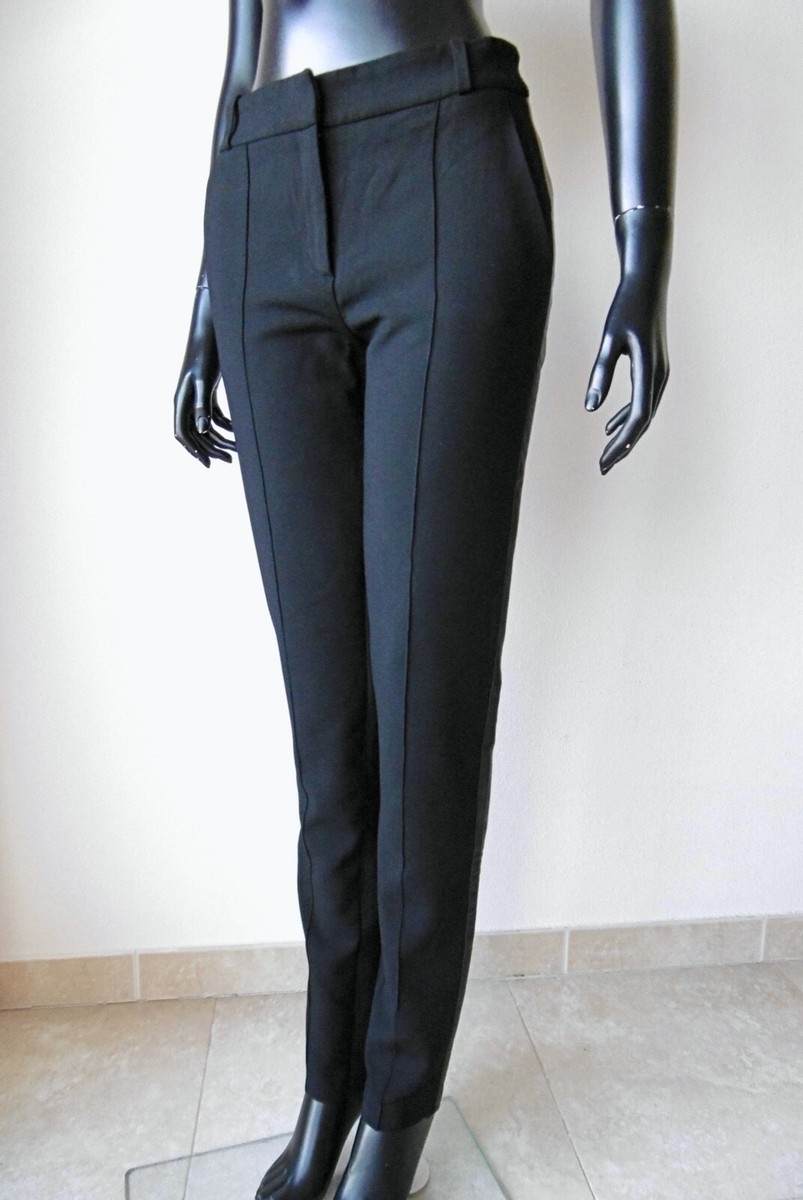 Pantalon Droit Classique DOLCE & GABBANA En Laine - Taille 38 Noir - Pour Le Bureau - Occasion