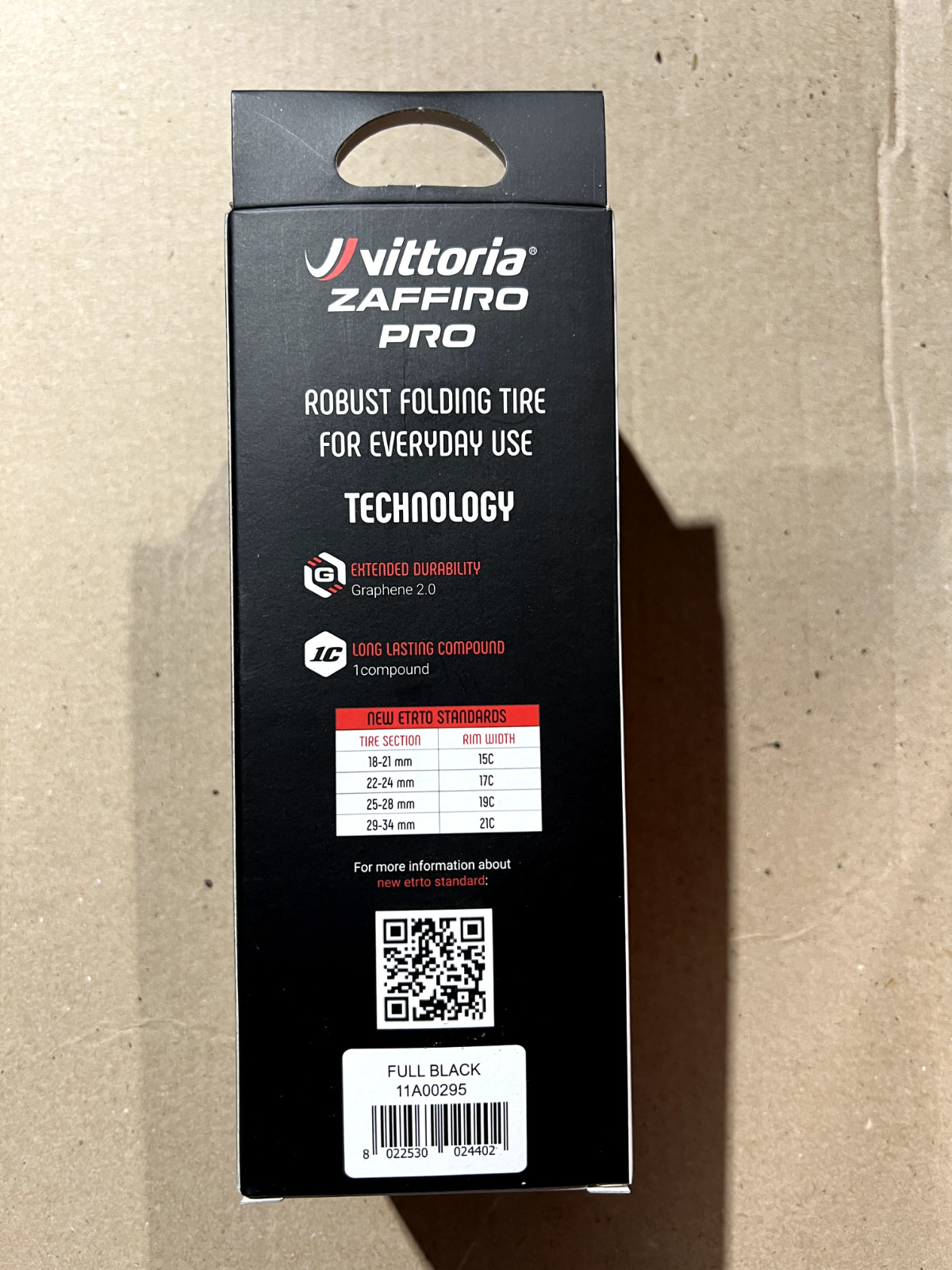 Vittoria Zaffiro Pro 700 x 28C Black Folding Graphene G2.0 Road 1 or 2 tires