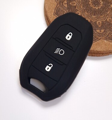3 Tasten Schlüssel Etui Schlüsselanhänger Cover für Peugeot 208 308 508 3008 5008 Schlüsselloser Zugang 6