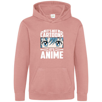 Its Not Cartoons Kinder Hoodie Anime Geburtstag Mädchen Figur lustig Mädchen
