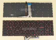 New for MSI GF75 GL62VR GL72VR keyboard KOREAN KR Red Backlit Read Carefully