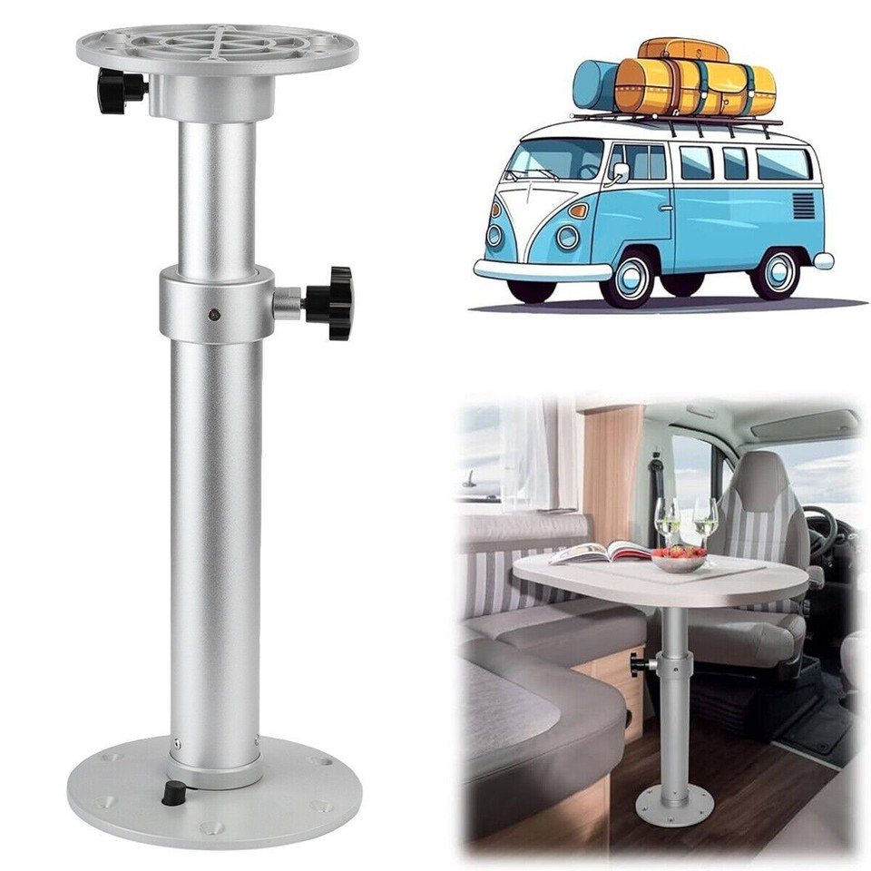 Table Pedestal Telescopic Furniture Leg RV Marine Boat Caravan ...