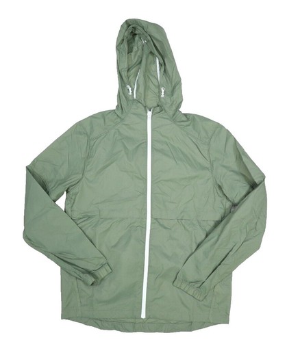 Vintage 90s Old Navy Anorak XL Green Pullover Rain Jacket with