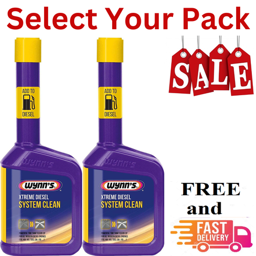 Wynn's Extreme Powerful Diesel Fuel System EGR Valve DPF Cleaner