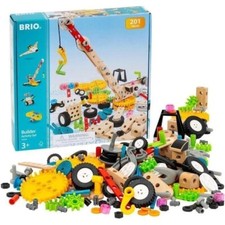 BRIO Builder 34604 Builder Activity Set 201-Piece Educational  Construction Toy