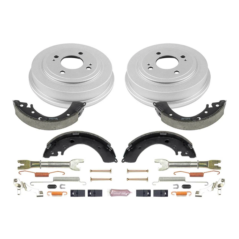 Power Stop 1-Click Daily Driver Rear Drum & Shoe Kit for 1996-2000 Honda Civic — 第 2/2 张图片
