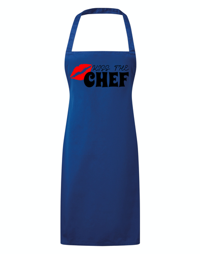 Kiss The Chef Cooking Baking Apron Funny Romantic Gift - Picture 20 of 20