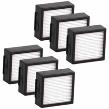 Vacuum Cleaner HEPA Filters Accessory Kit 6 Pieces For iRobot Roomba Combo j5+