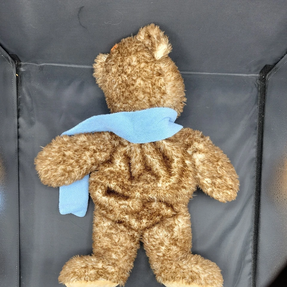 Original Fashy Plush Bear Hot Water Bottle Cover Only Brown USED 18" Germany - Image 4 of 4