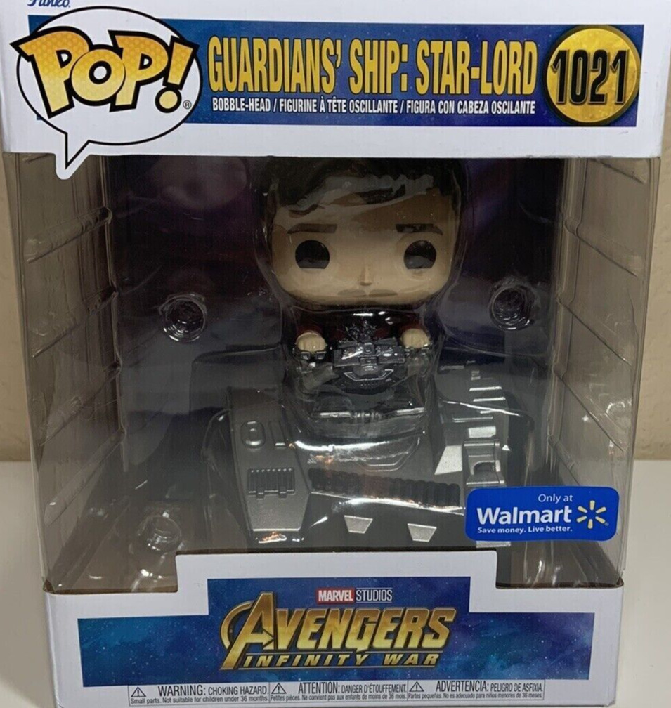 Funko Guardians' Ship: Star-Lord Deluxe Special Edition Pop! Vinyl Figure  #216 - Official Marvel Avengers Infinity War Collectible