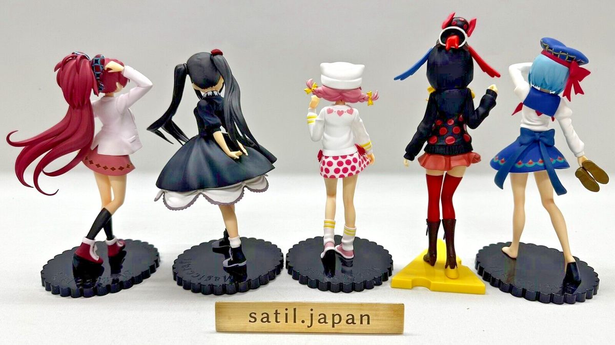 BANPRESTO Puella Magi Madoka Magica Magiccraft Figure of 5 Set (A