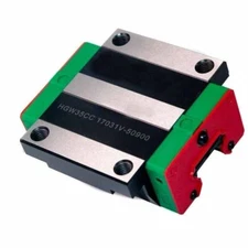 1PCS New FOR HIWIN HGW35CC HGW15CC HGW25CC Flange Block Linear Guideway Block