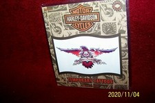 Harley-Davidson Temporary Tattoos 1 package 4 tattoos