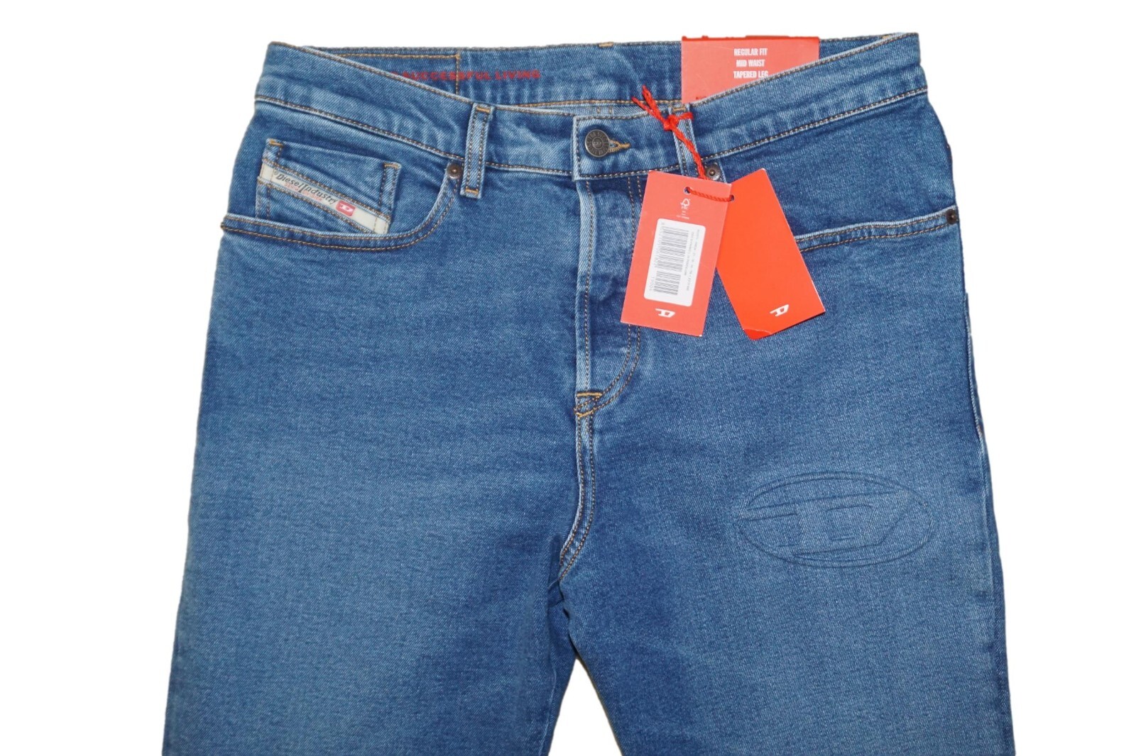 DIESEL D-FINING 09E34 JEANS TAPERED W30 L34 100% AUTHENTIC
