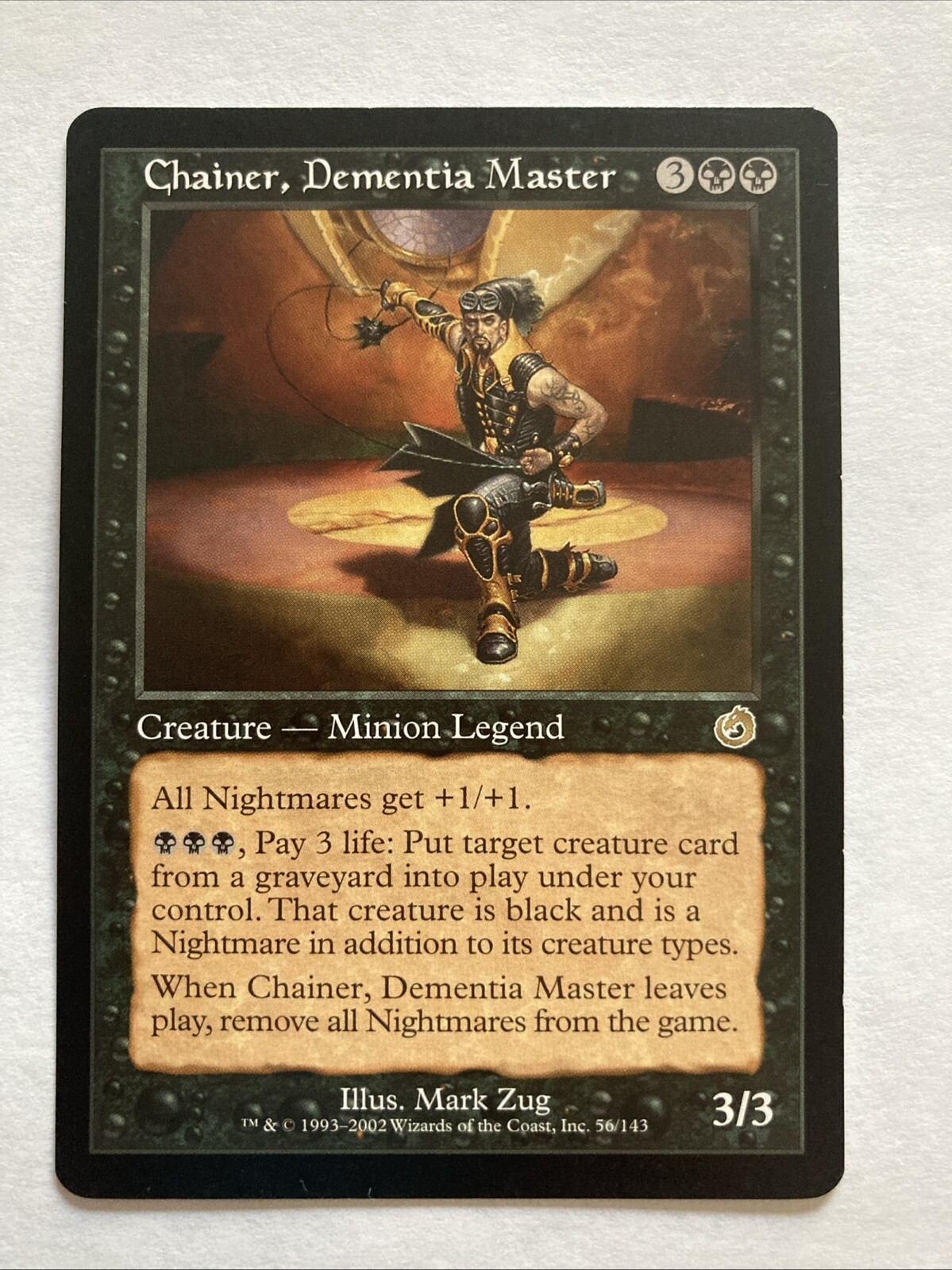 MTG Chainer, Dementia Master Torment 56/143 Regular Rare NM