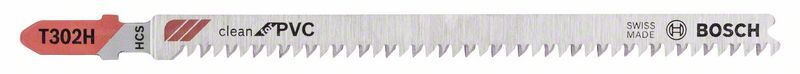 BOSCH 2608667448 Foglia Di Sega Alternativo T 302 H Clean For PVC