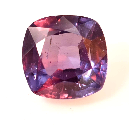 Alexandrite Naturelle Brute 12 Carats - Pierre Précieuse Certifiée Taille Carrée - Bijouterie