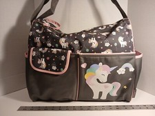 NWOT Glitter Unicorn Diaper Bag Baby Boom Baby Girl